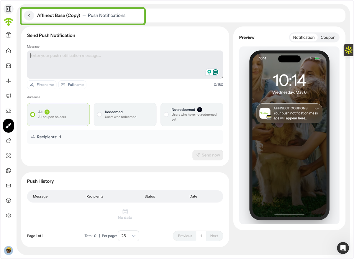 Create Your Notification