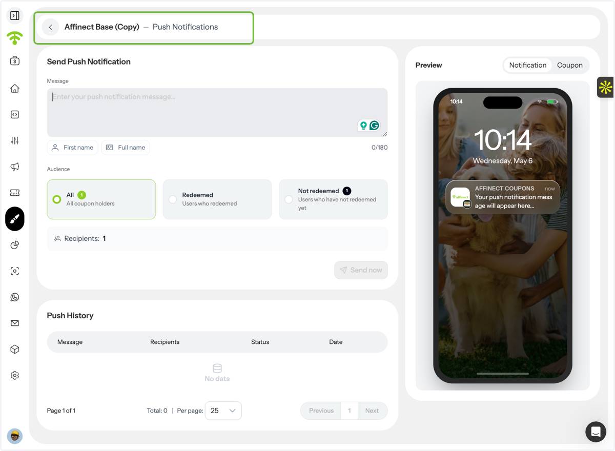 Create Your Notification
