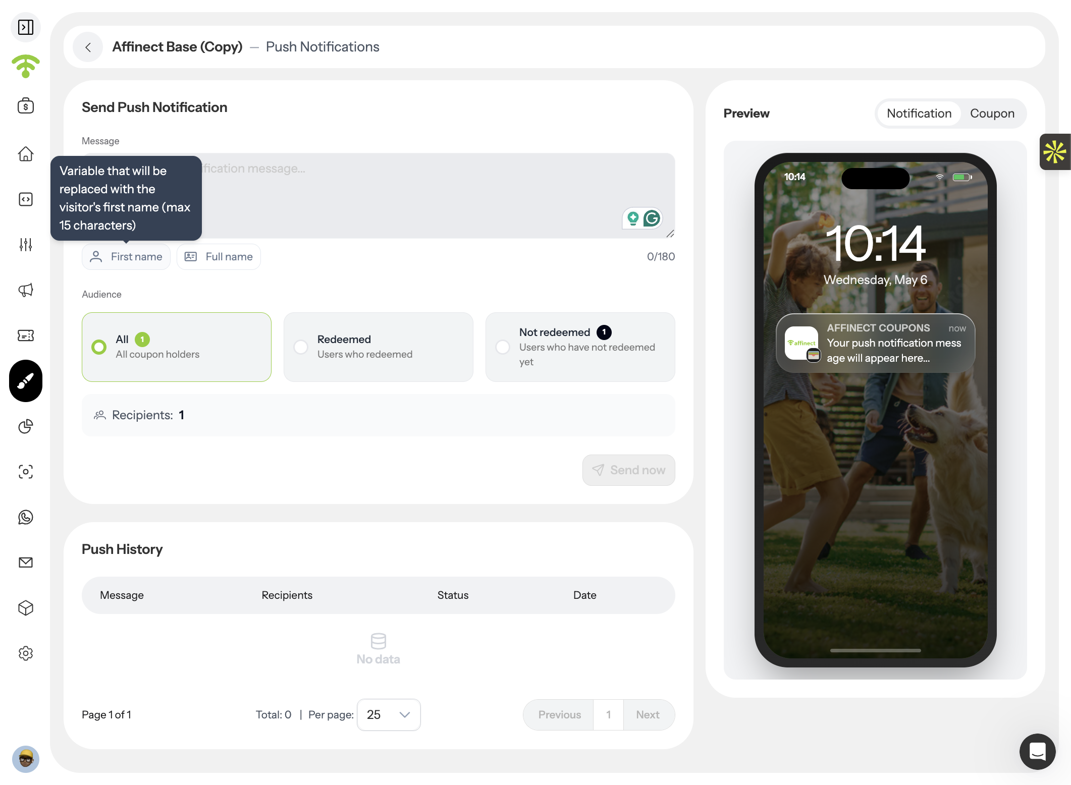 Personalize Your Message