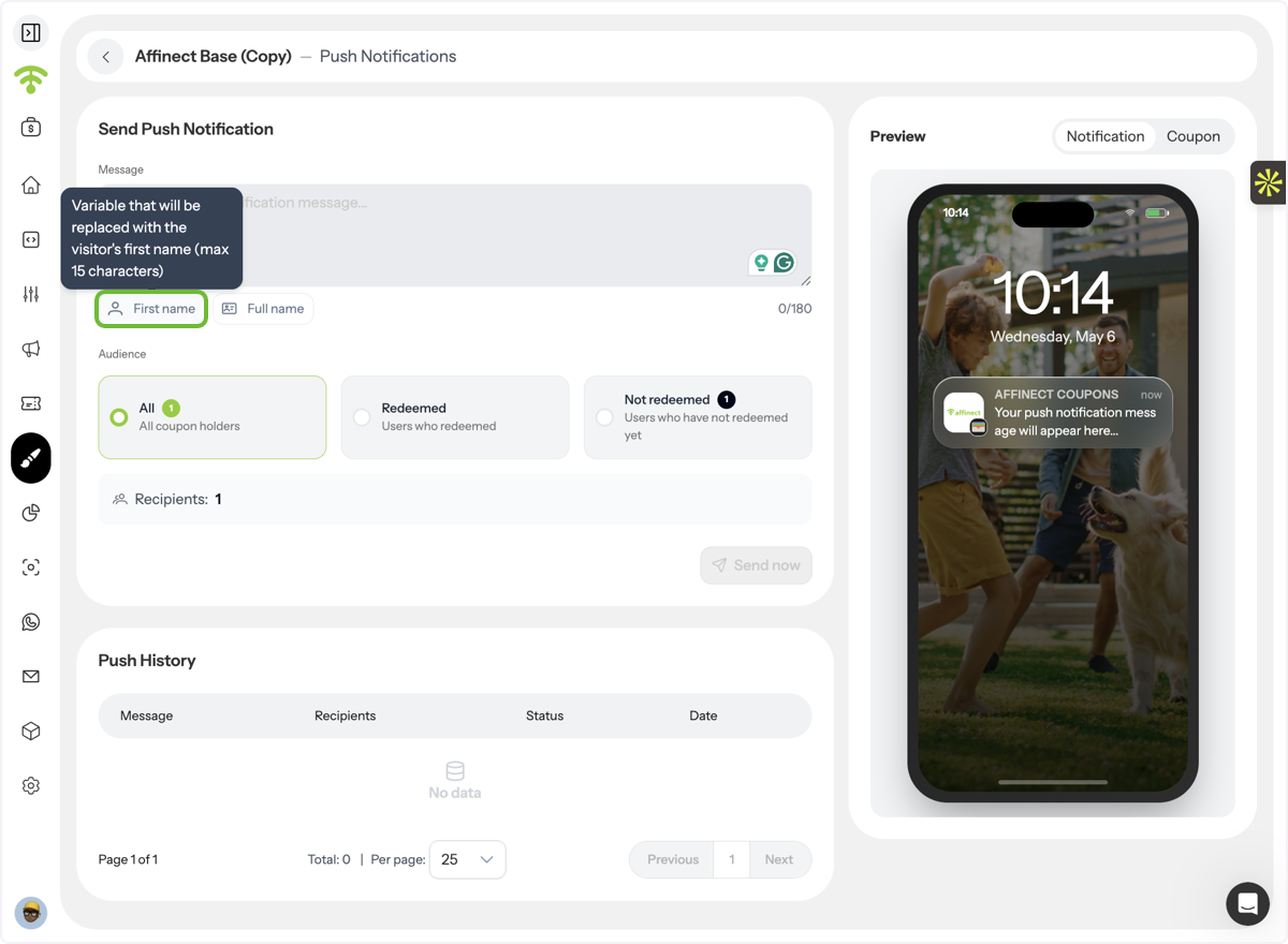 Personalize Your Message