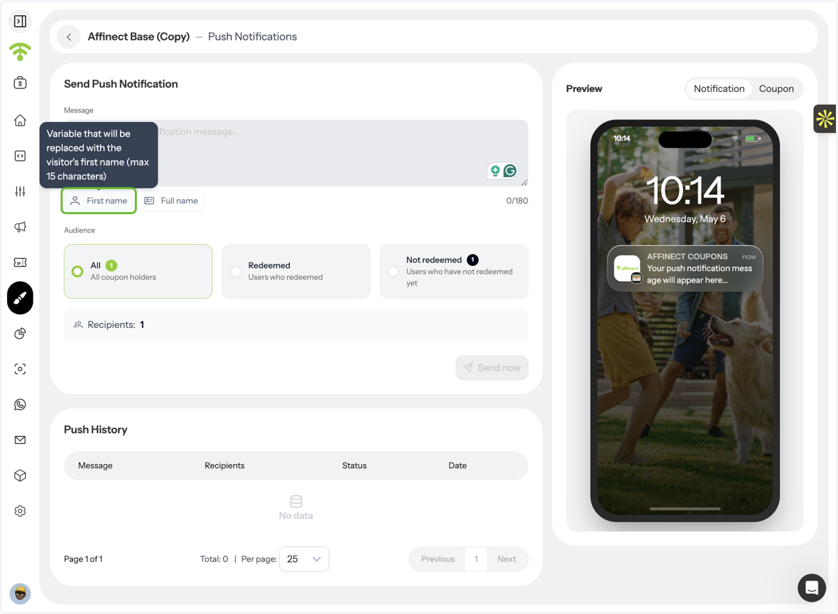 Personalize Your Message