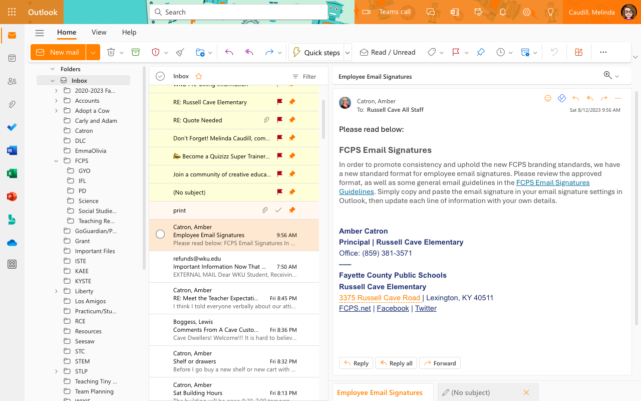 Open Email Program
