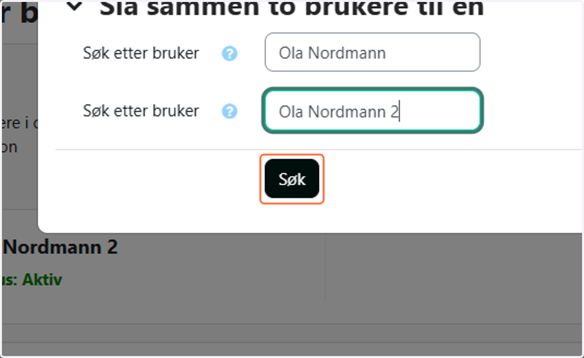 Klikk Søk