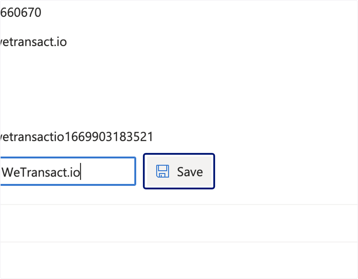 Step 7 screenshot Step 7 screenshot
