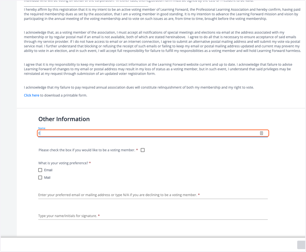 Complete the form.
