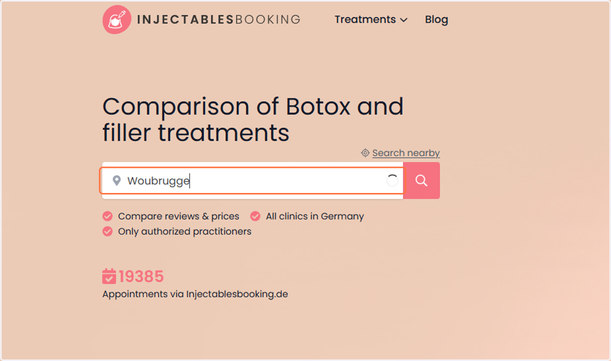 Enter the clinic’s location to find your clinic. Voer de locatie van de kliniek in om jouw kliniek te vinden.