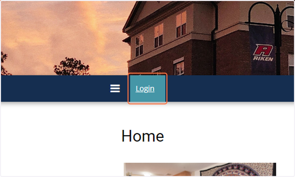 Click on Login