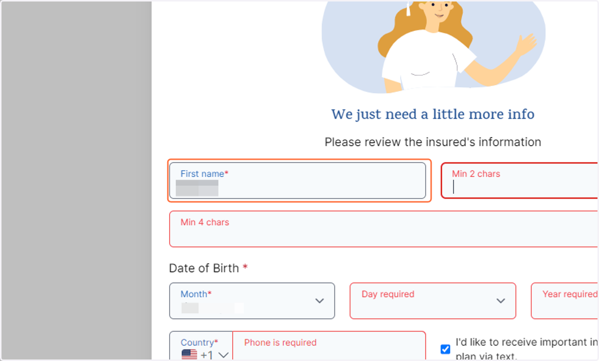 Fill out your details