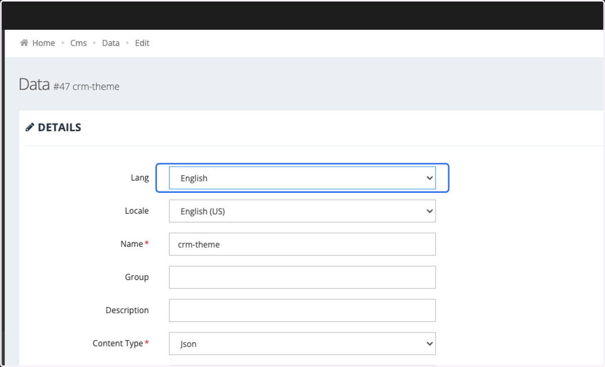 Select Langauge