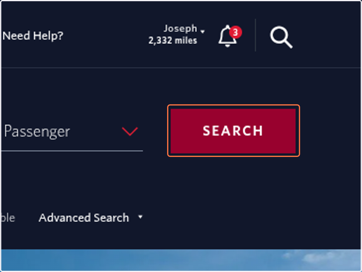 Click on SEARCH…