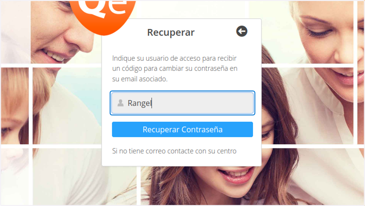 Introducimos nuestro Usuario