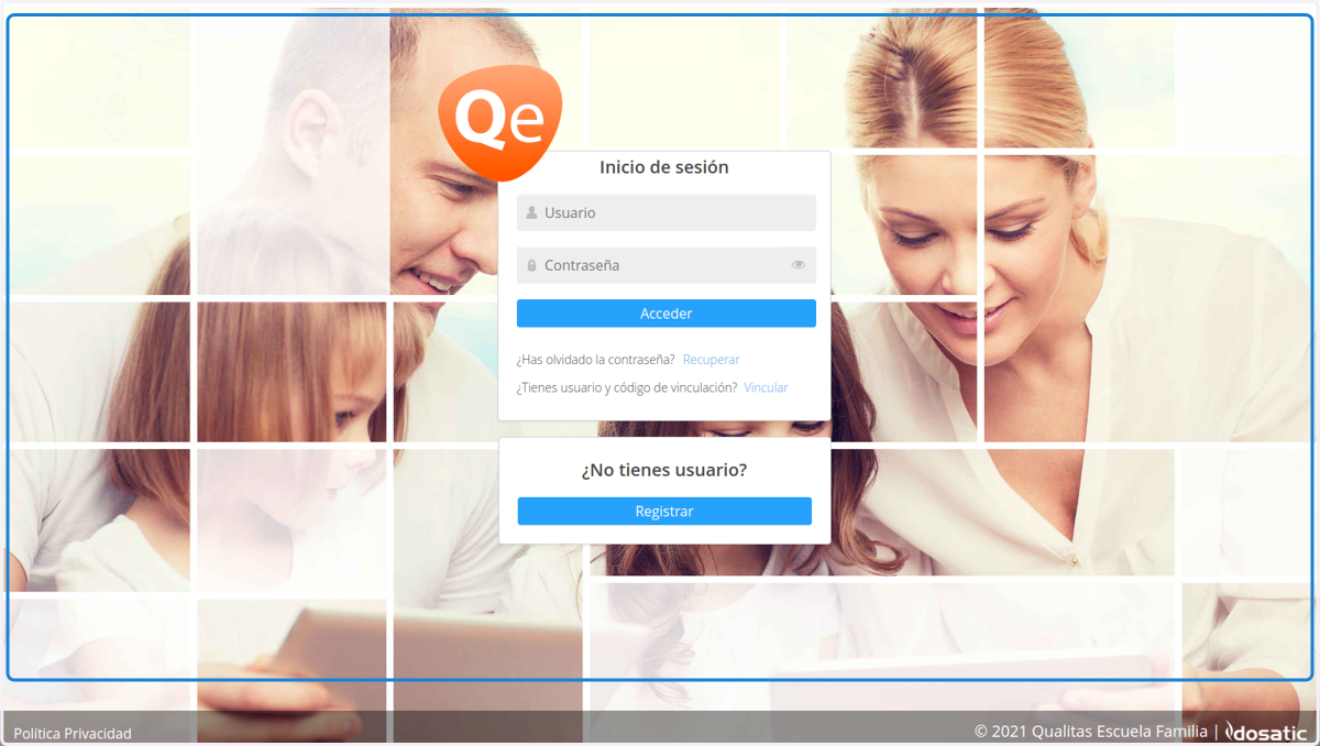 Entramos en la web de Escuela Familia