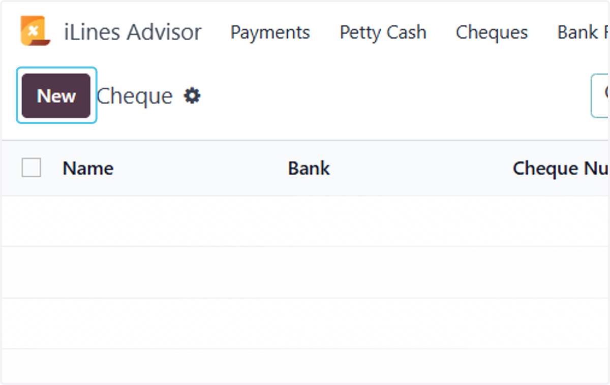 Click on New