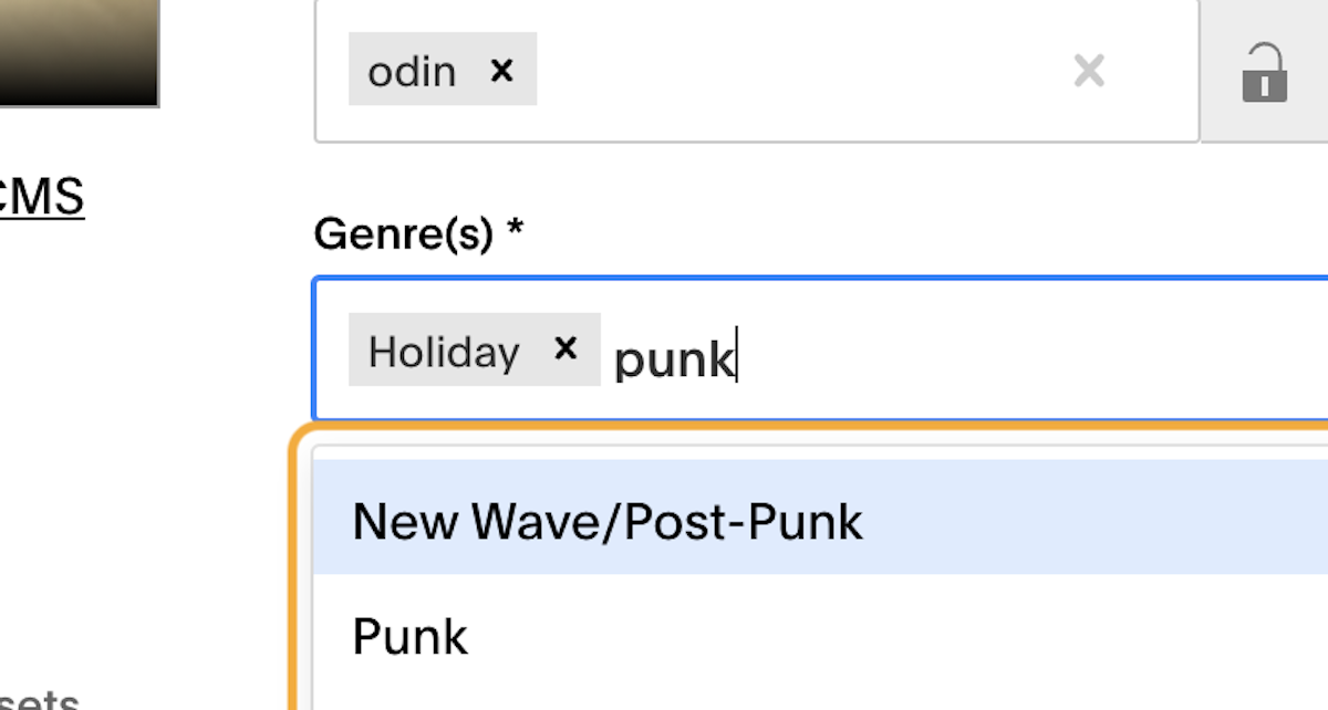 You can add multiple genres if you wish