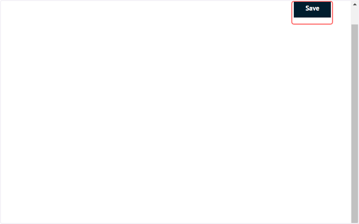 Click on Save