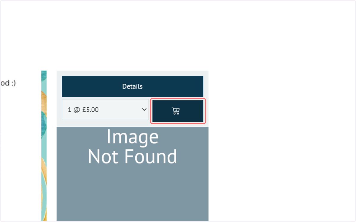 Return to your storefront frond end and add a product to basket again