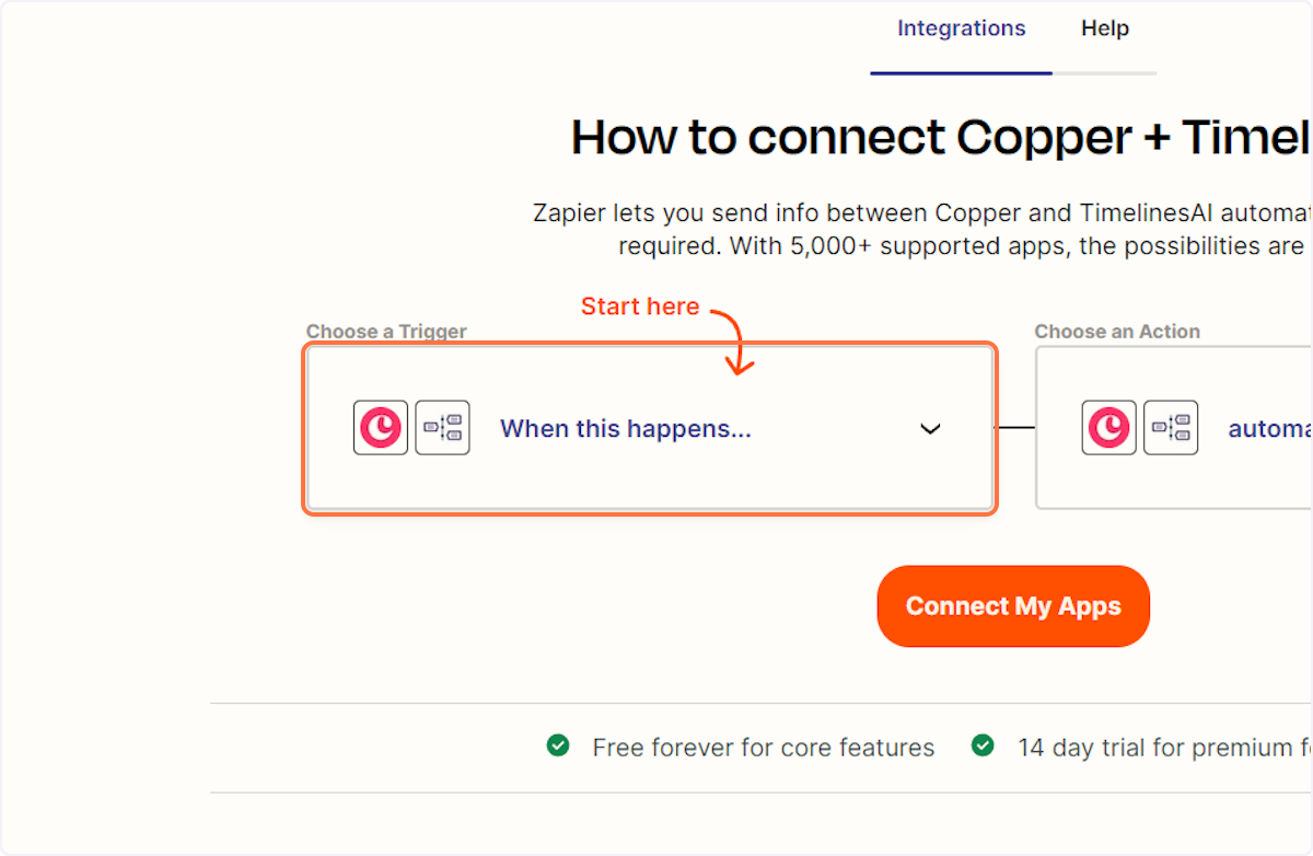 WhatsApp and Copper integration