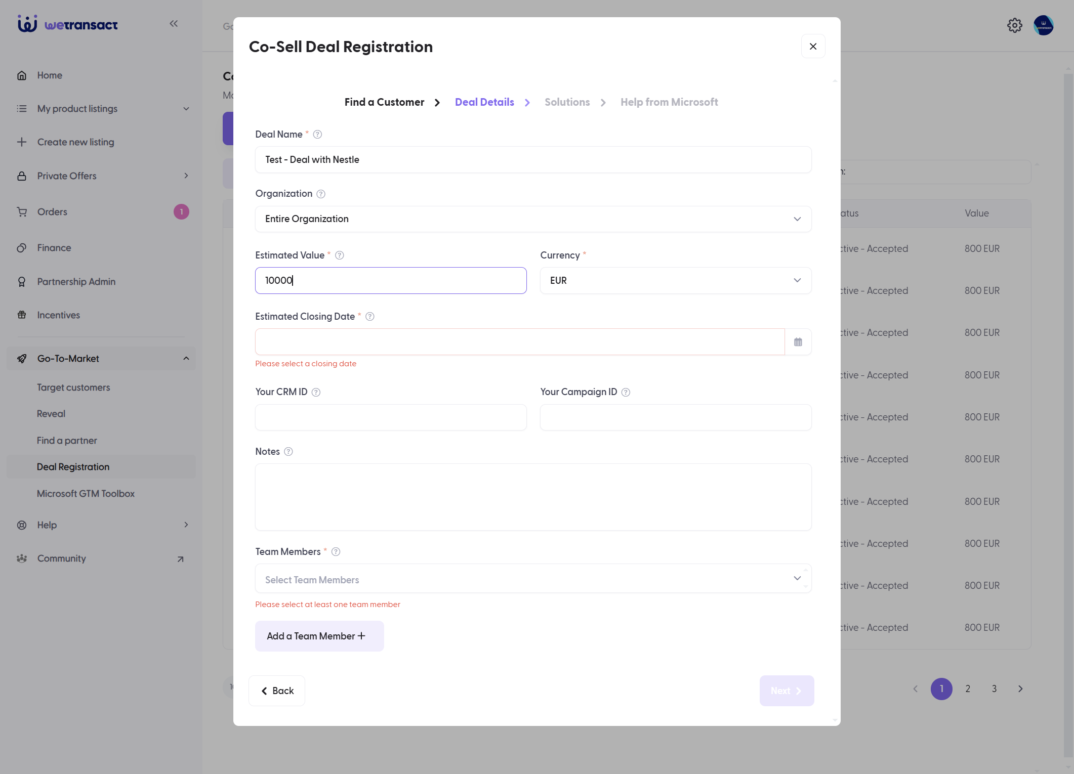 Step 12 screenshot