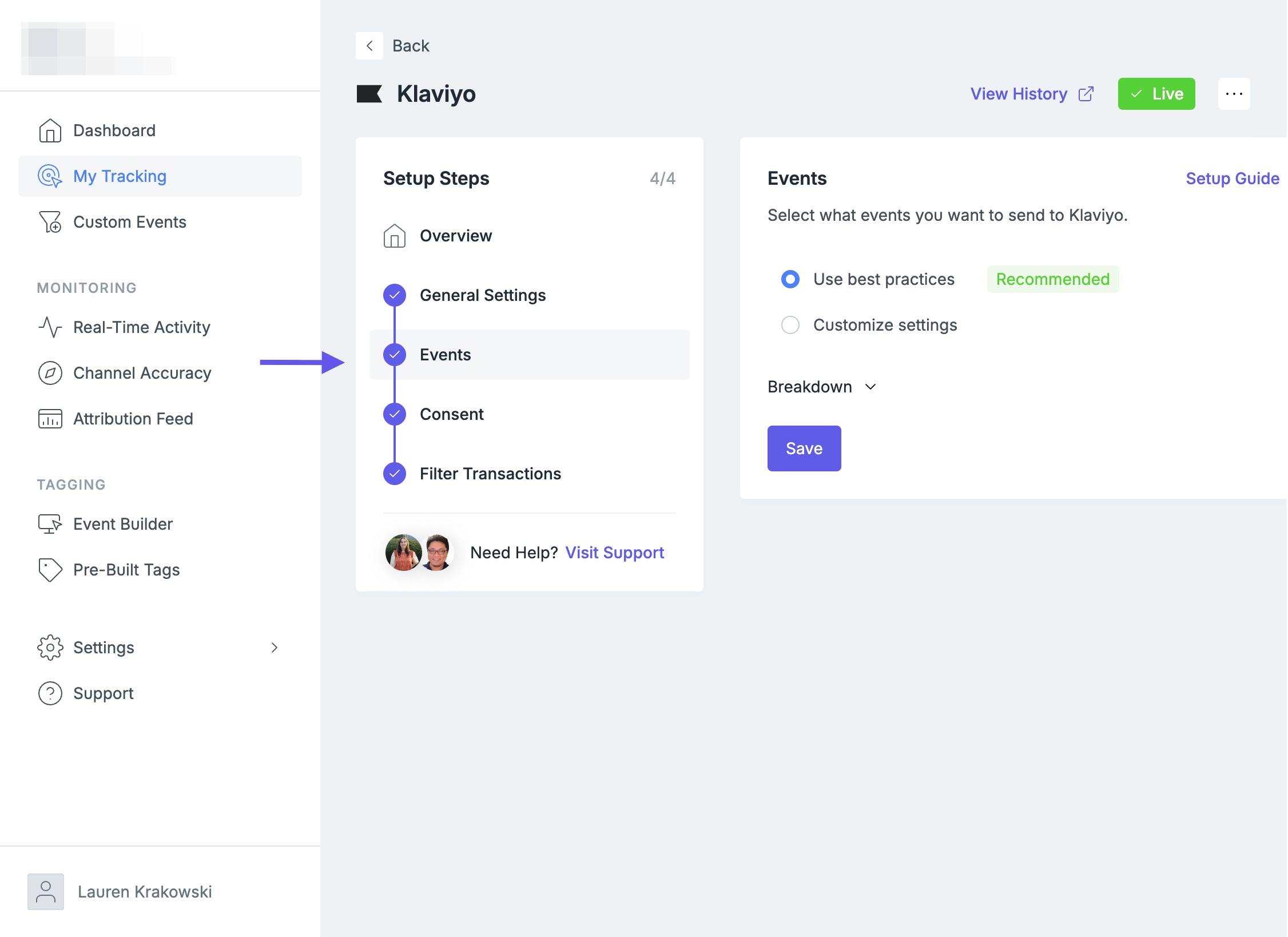 Step 2 screenshot