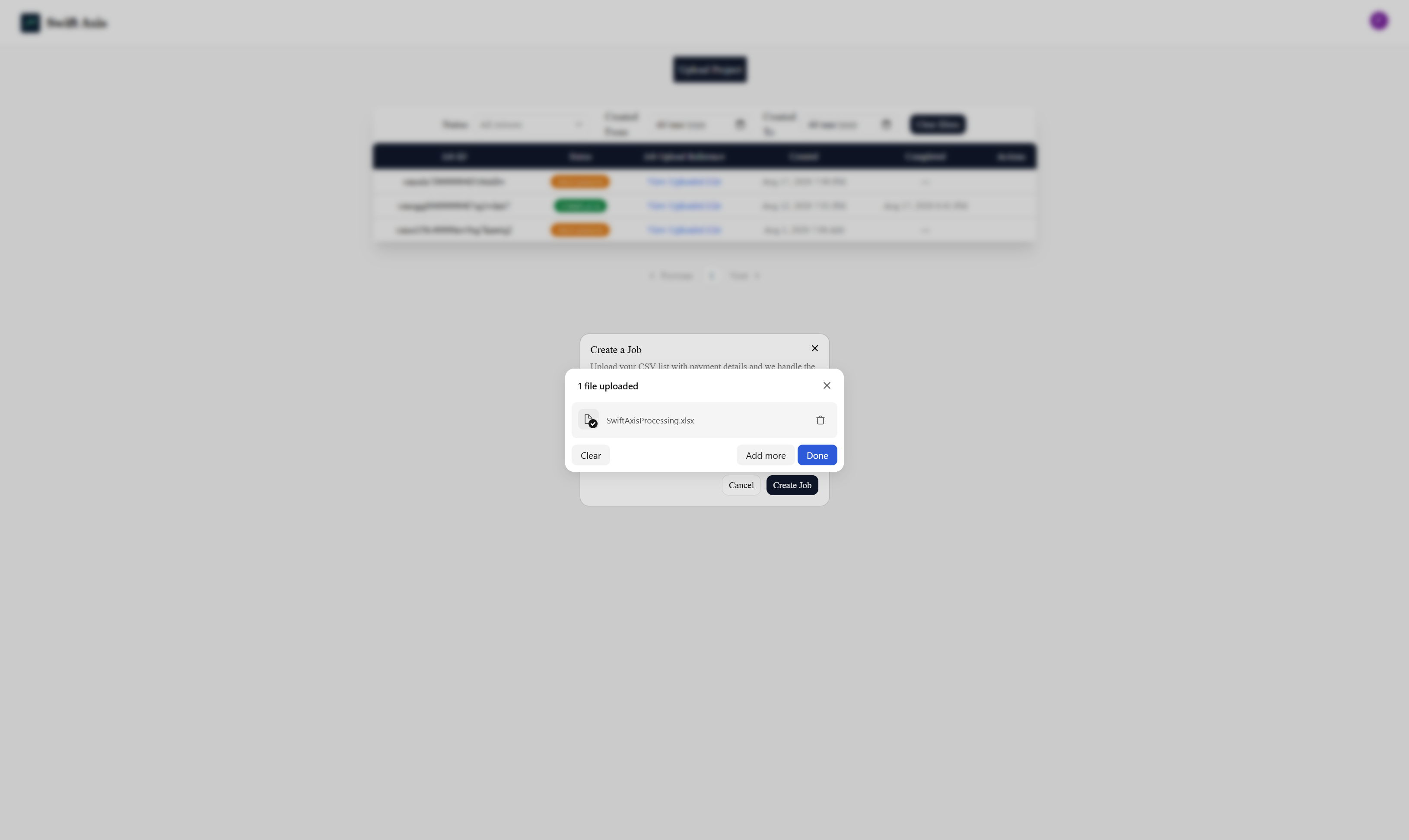 Click on Done