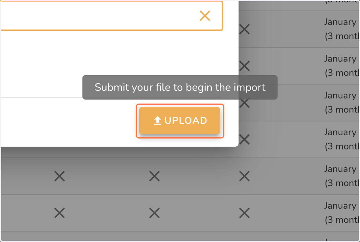 Click on Upload