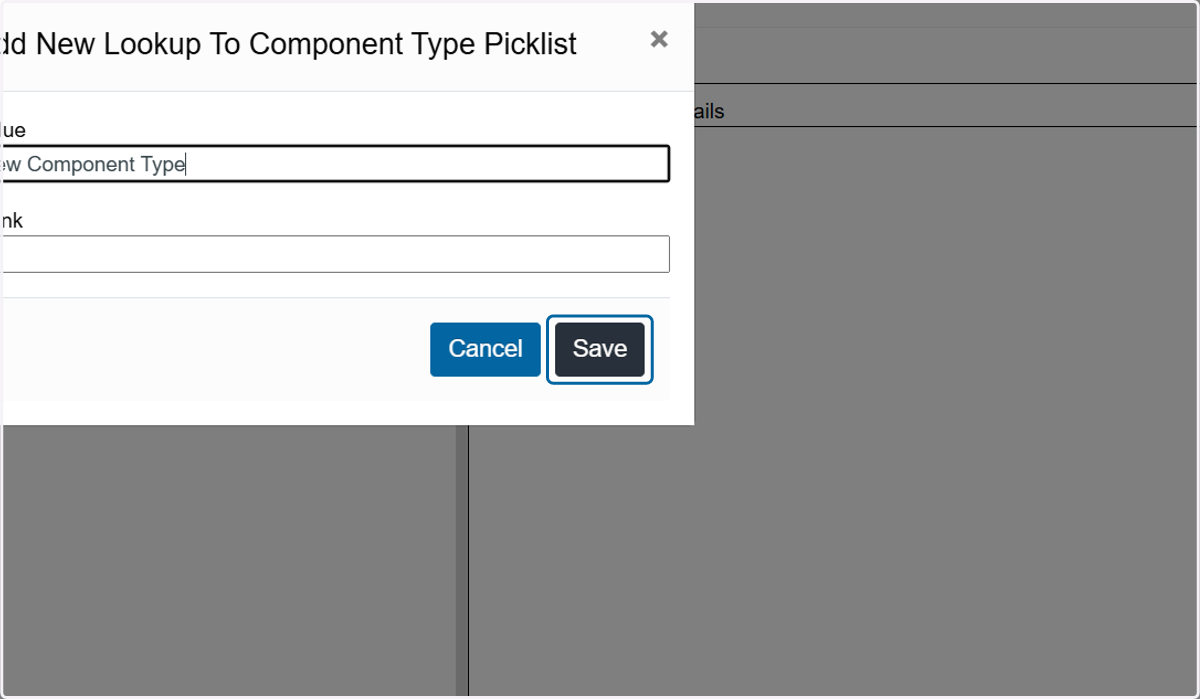 Click on Save