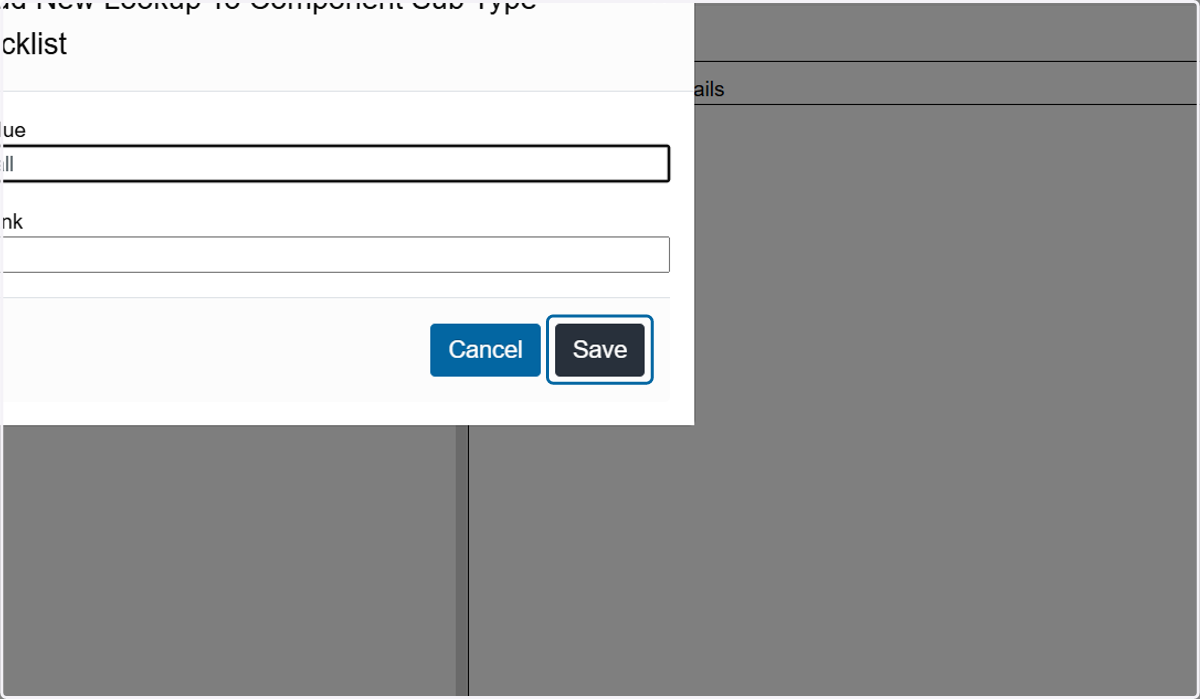 Click on Save