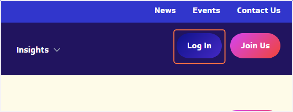 Click on Log In