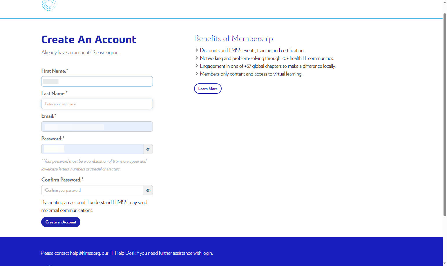 Enter your details