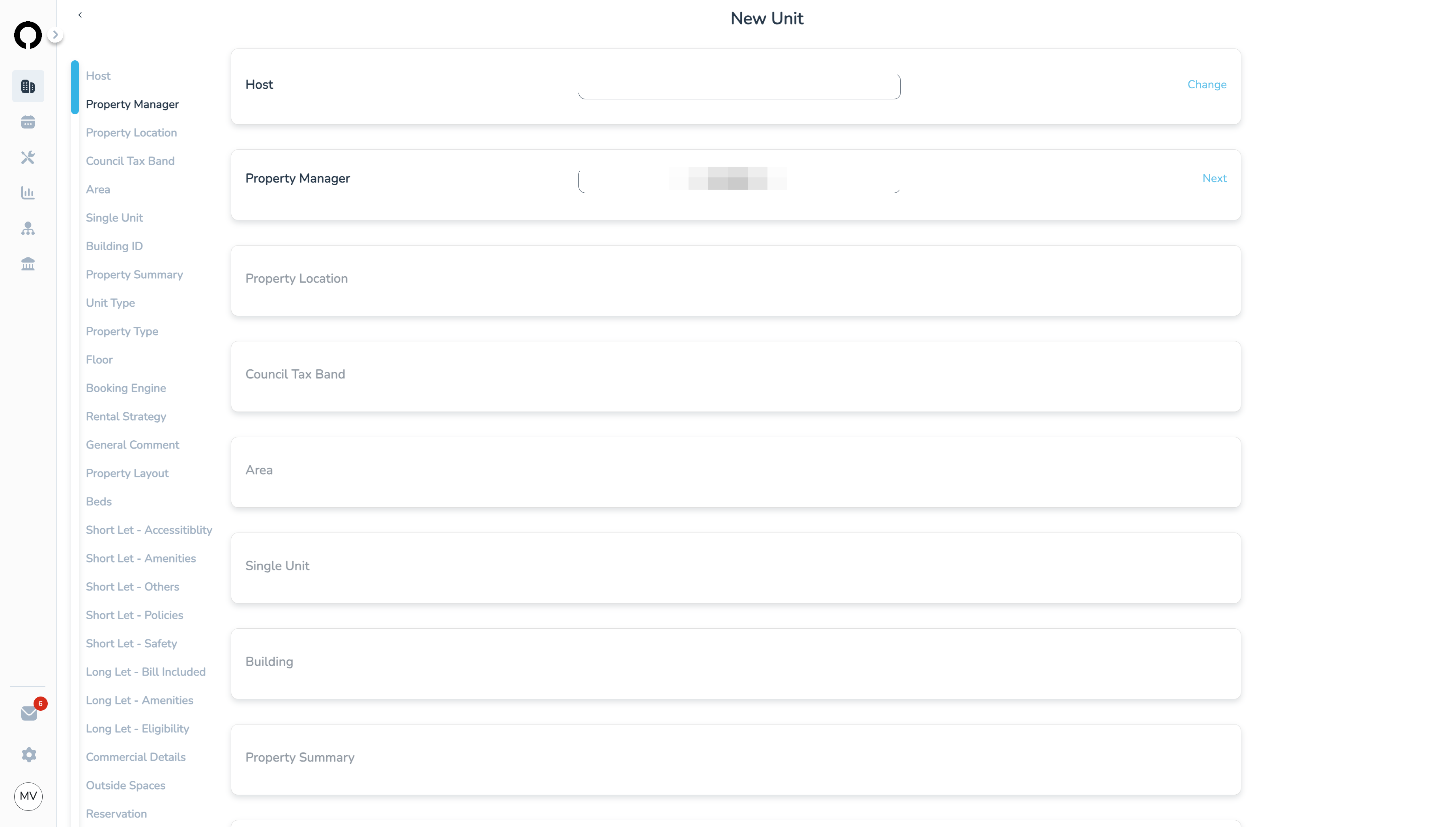 Select your Property Manager and click on "next":