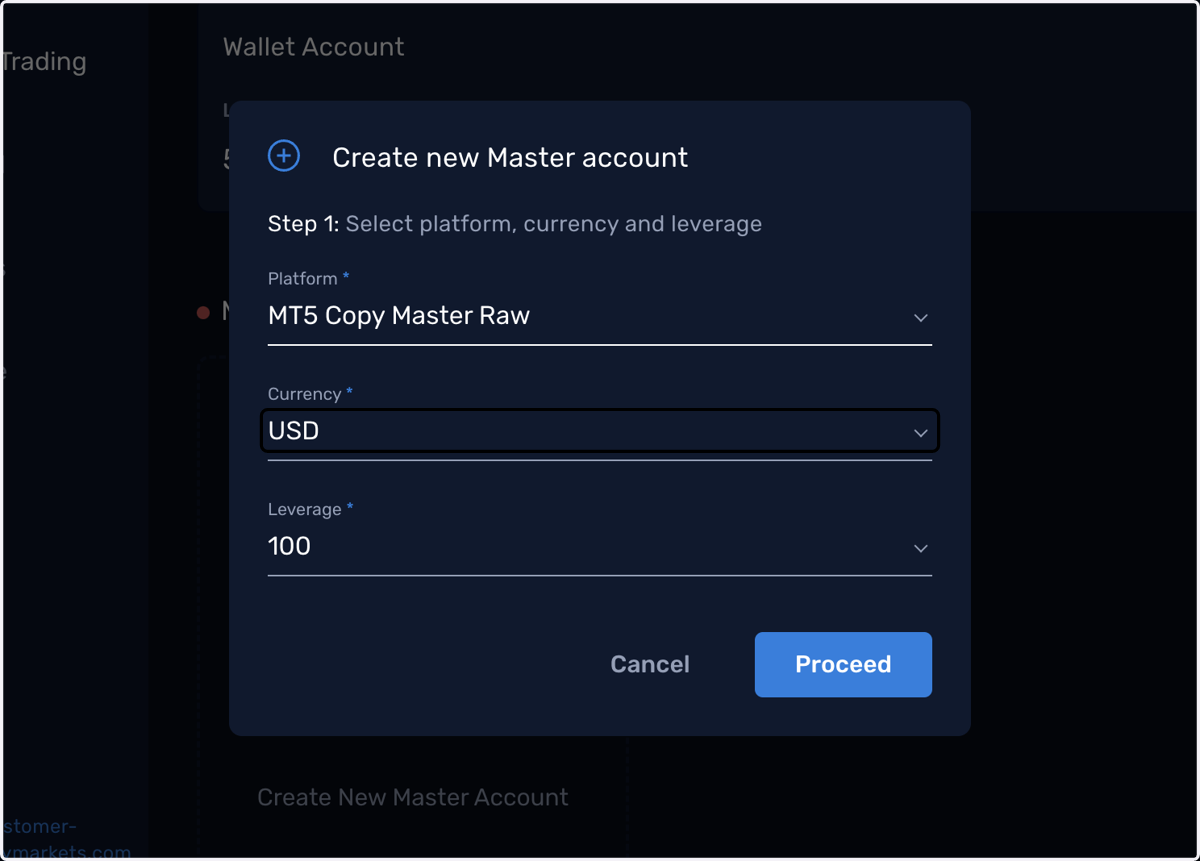 Select your preferred Currency