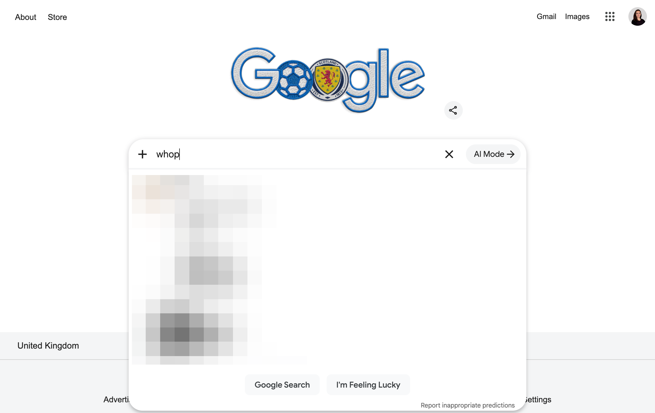 Click on Search