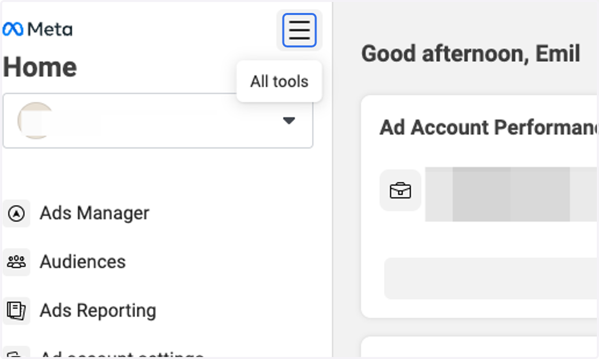 Click on All tools…
