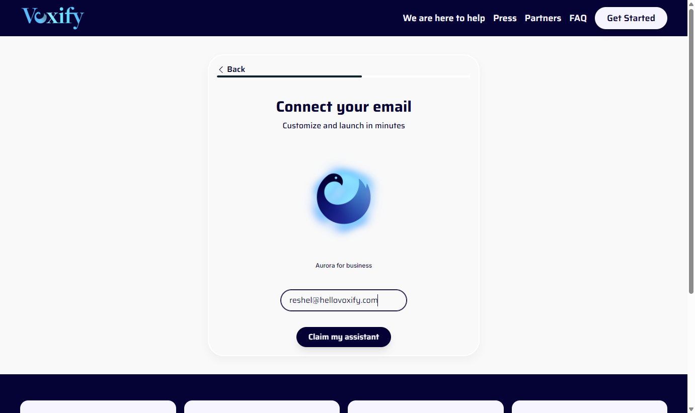 Enter your email address