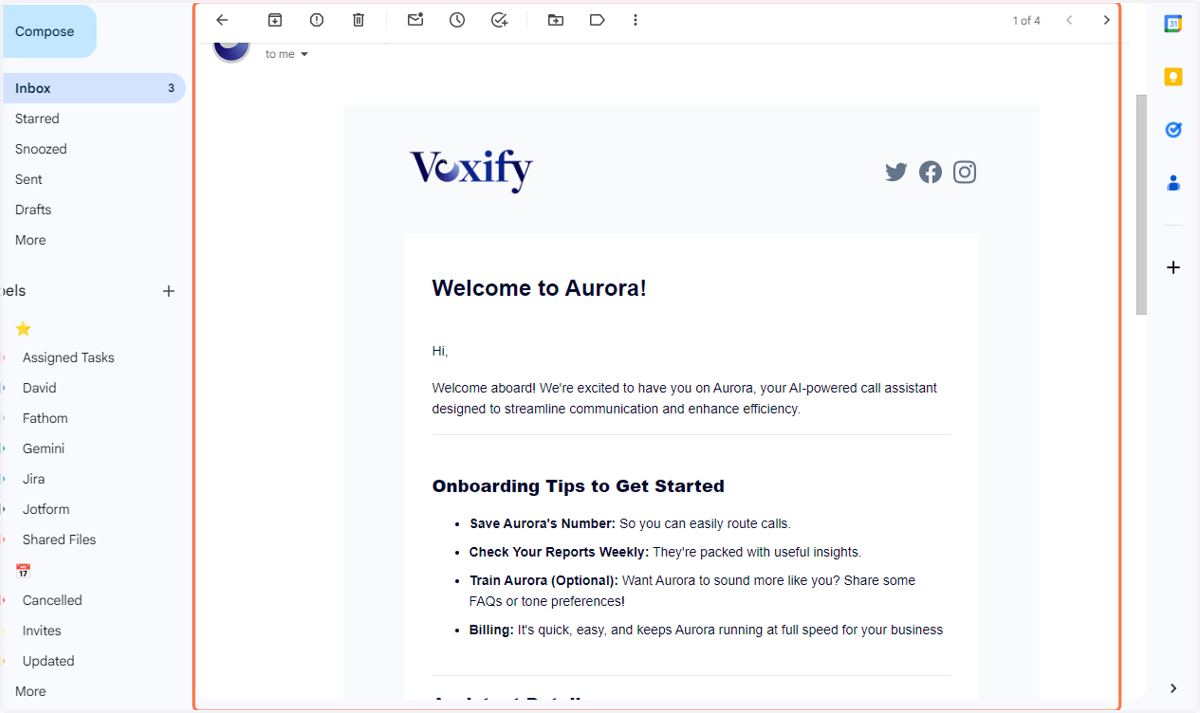 Check your email for confirmation
