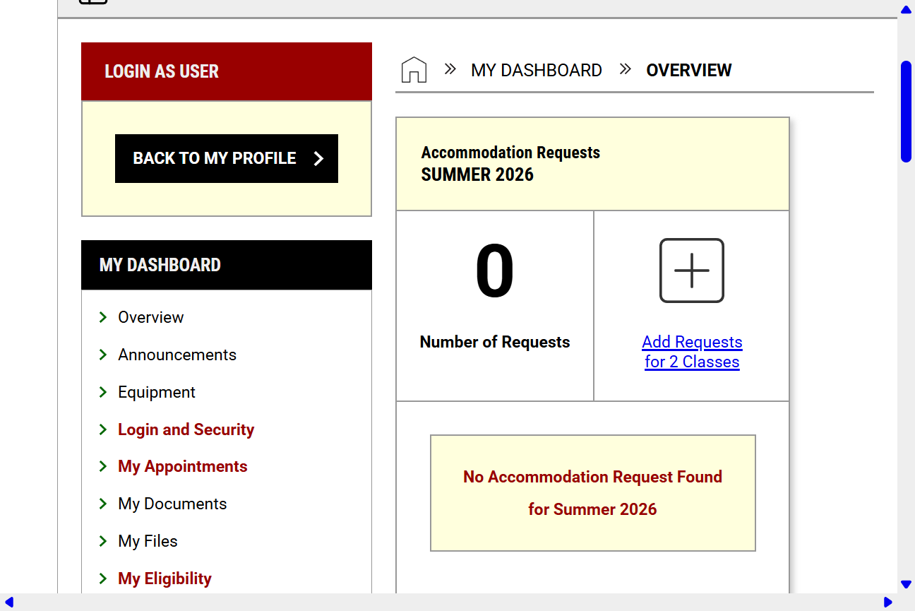 Click on Add Requests…