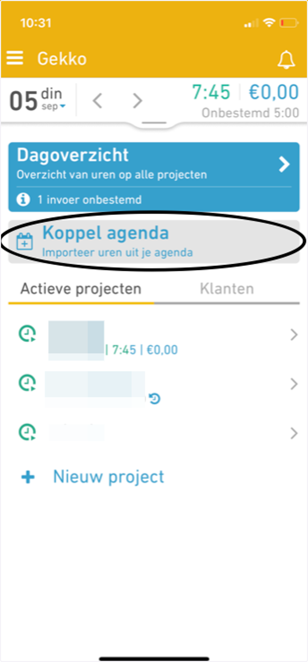 Koppel je agenda.