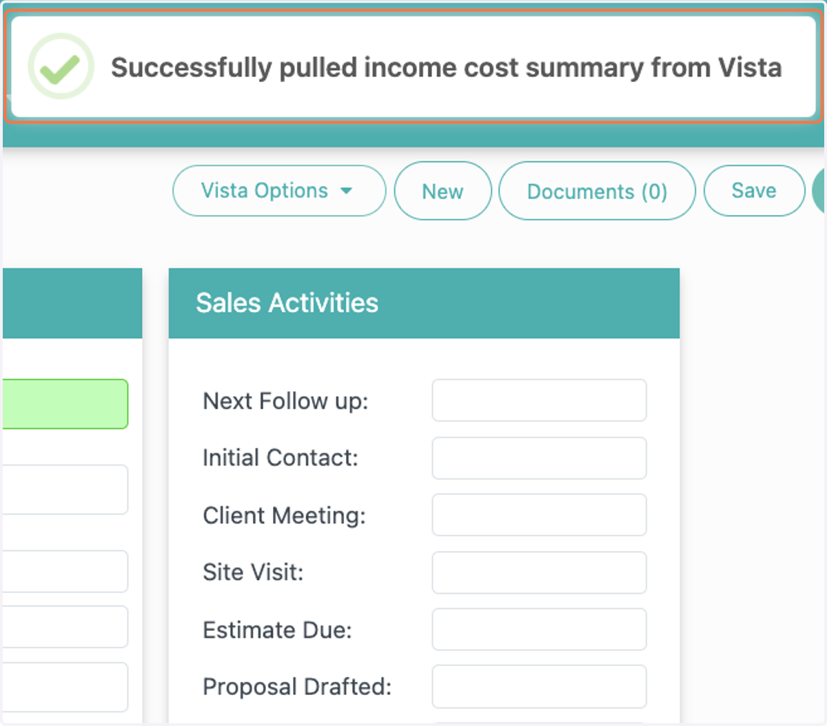 User will be notified that the update was successful