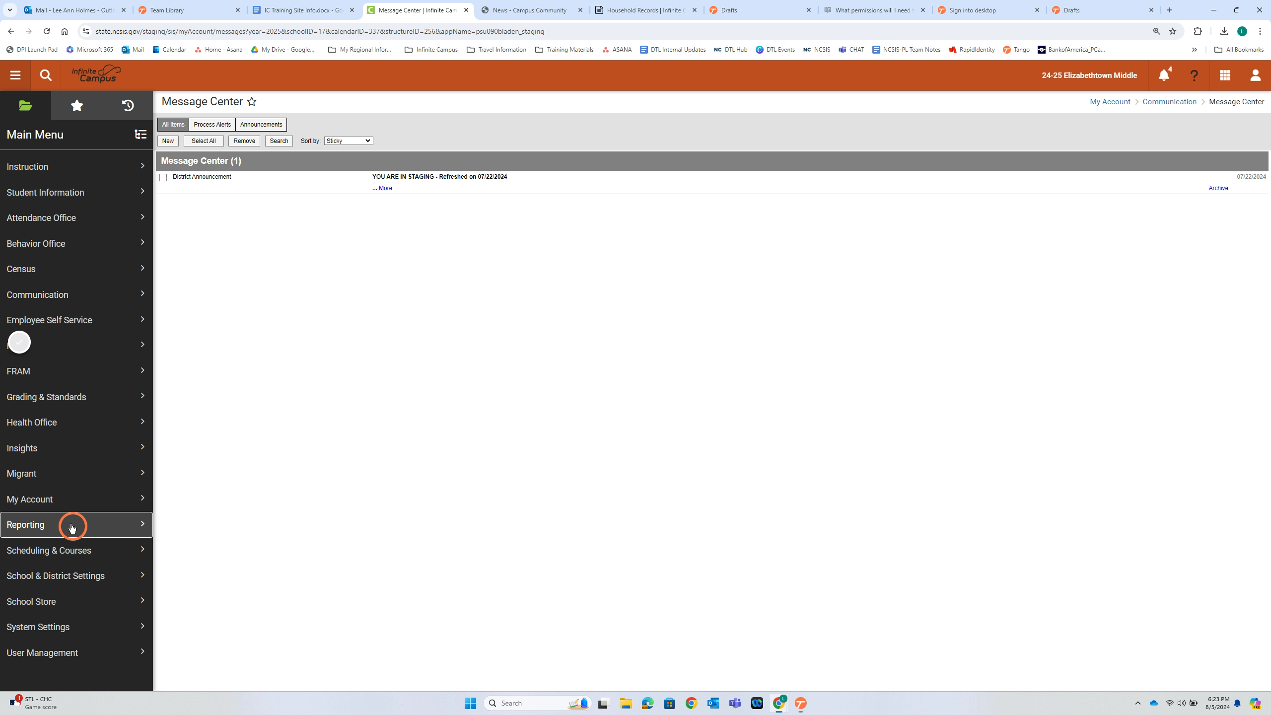 Click Reporting