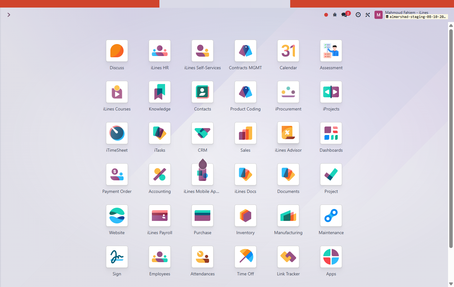 Click on iLines Advisor