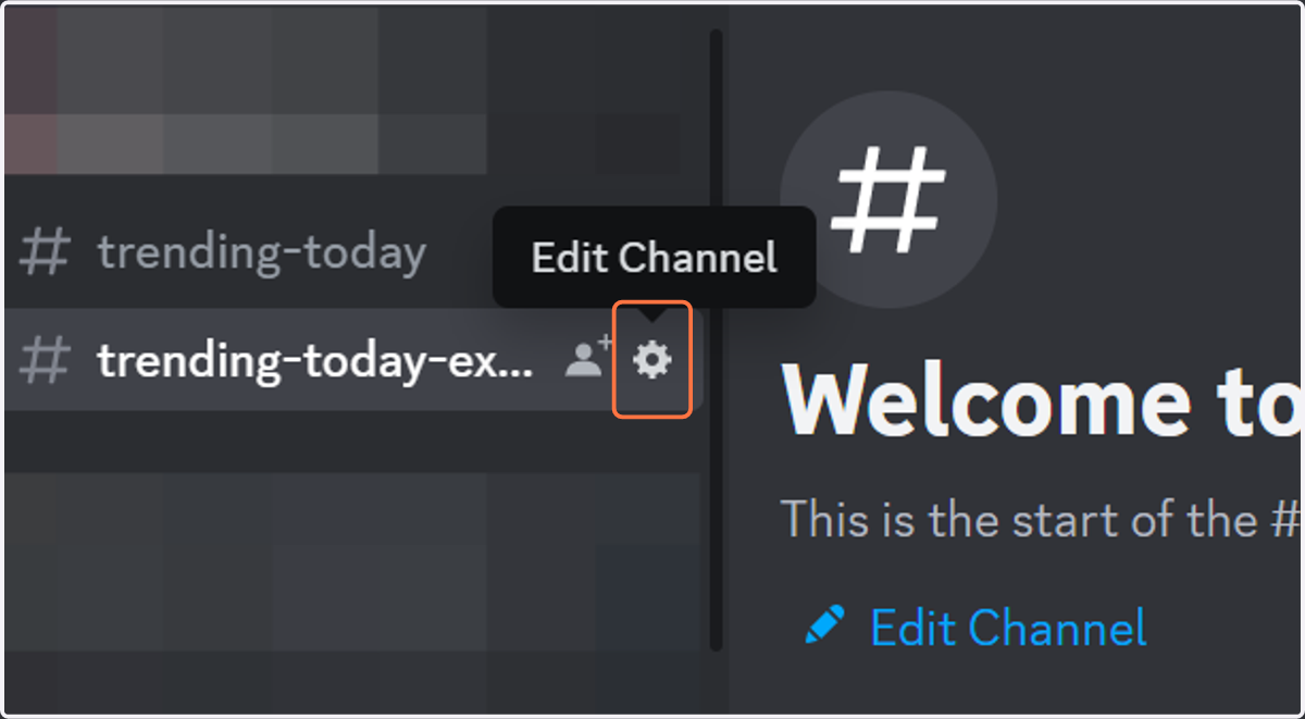 Click on Edit Channel