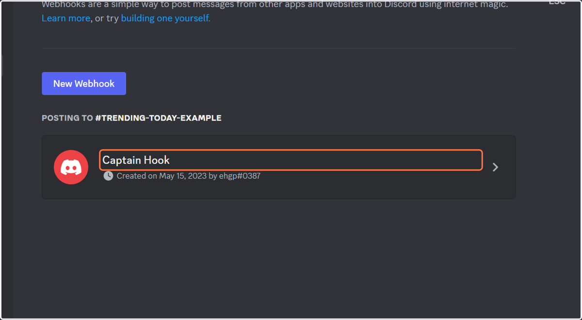 Click on Captain Hook