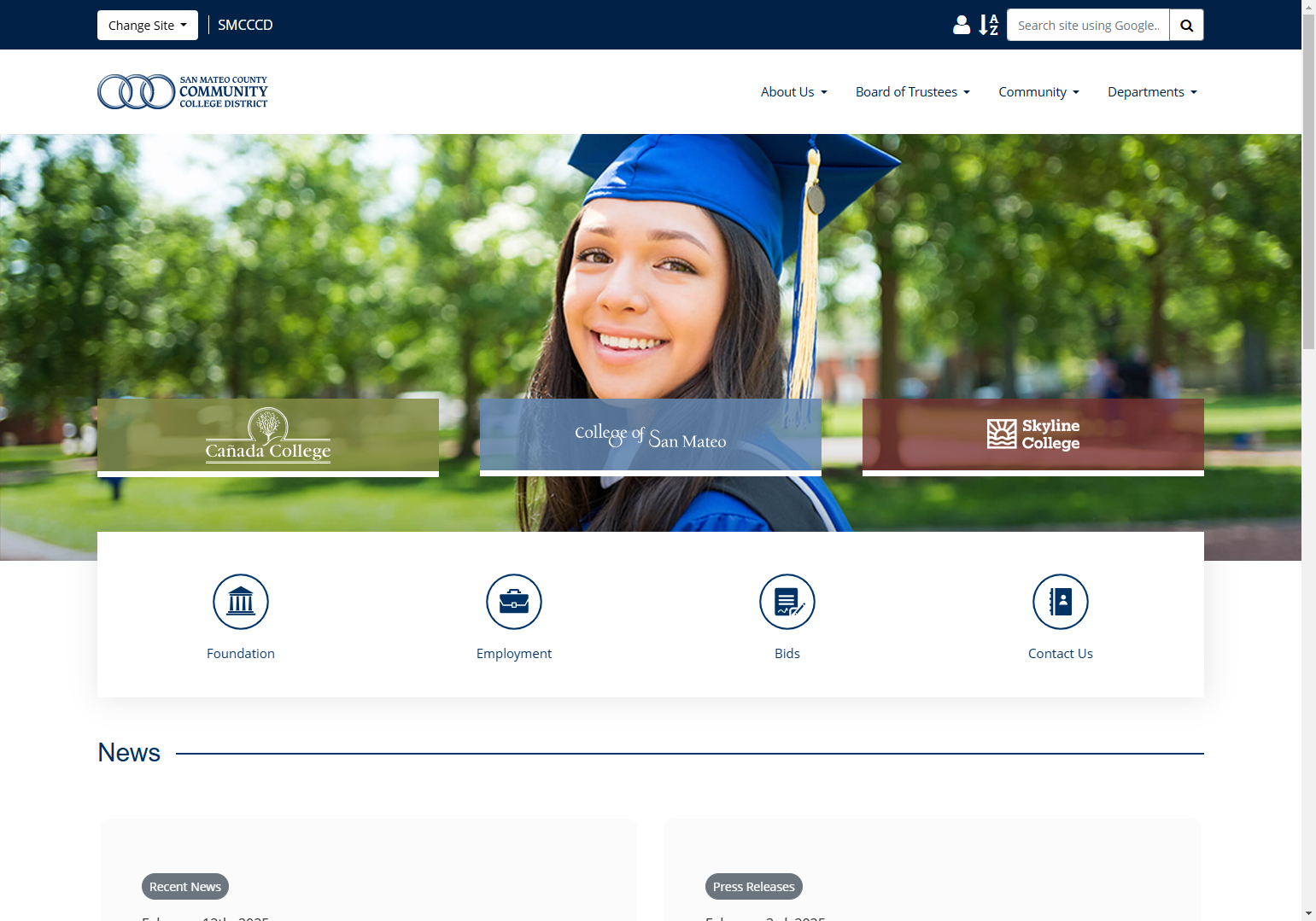 Click on Change Site