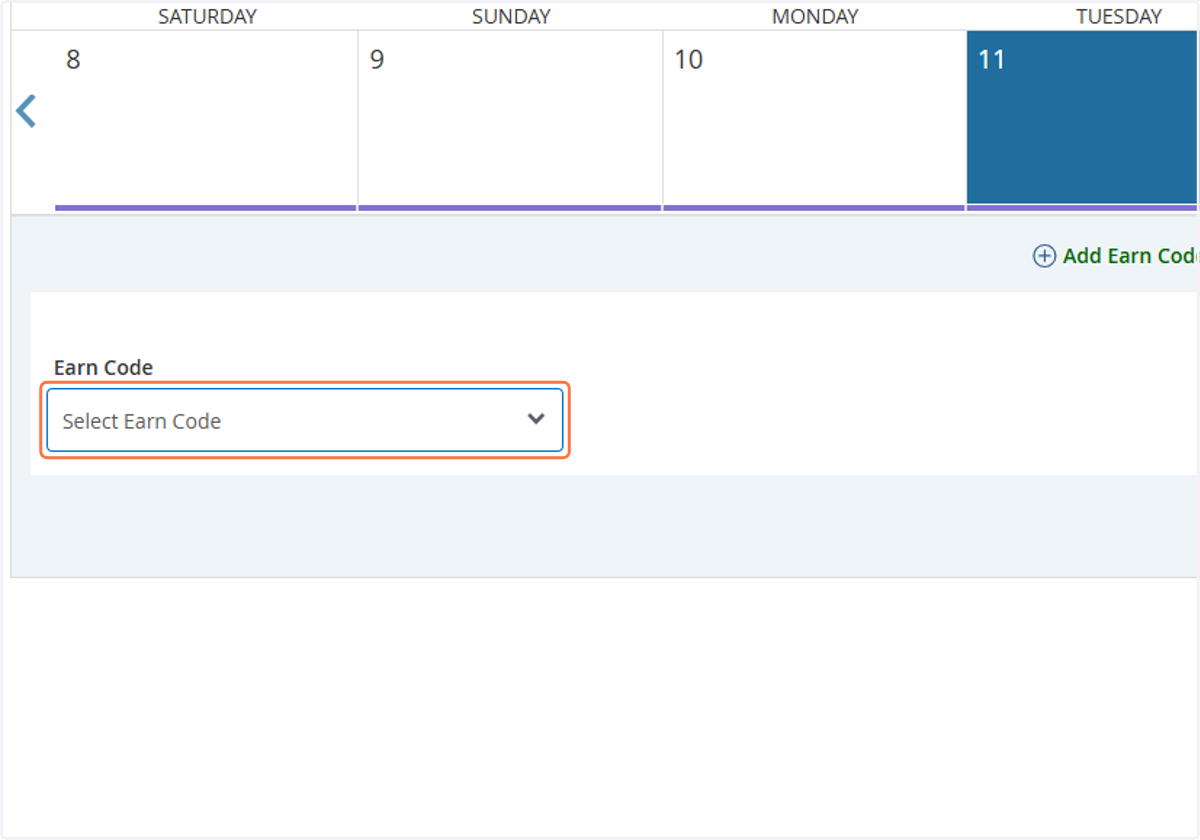 Select the day of the month