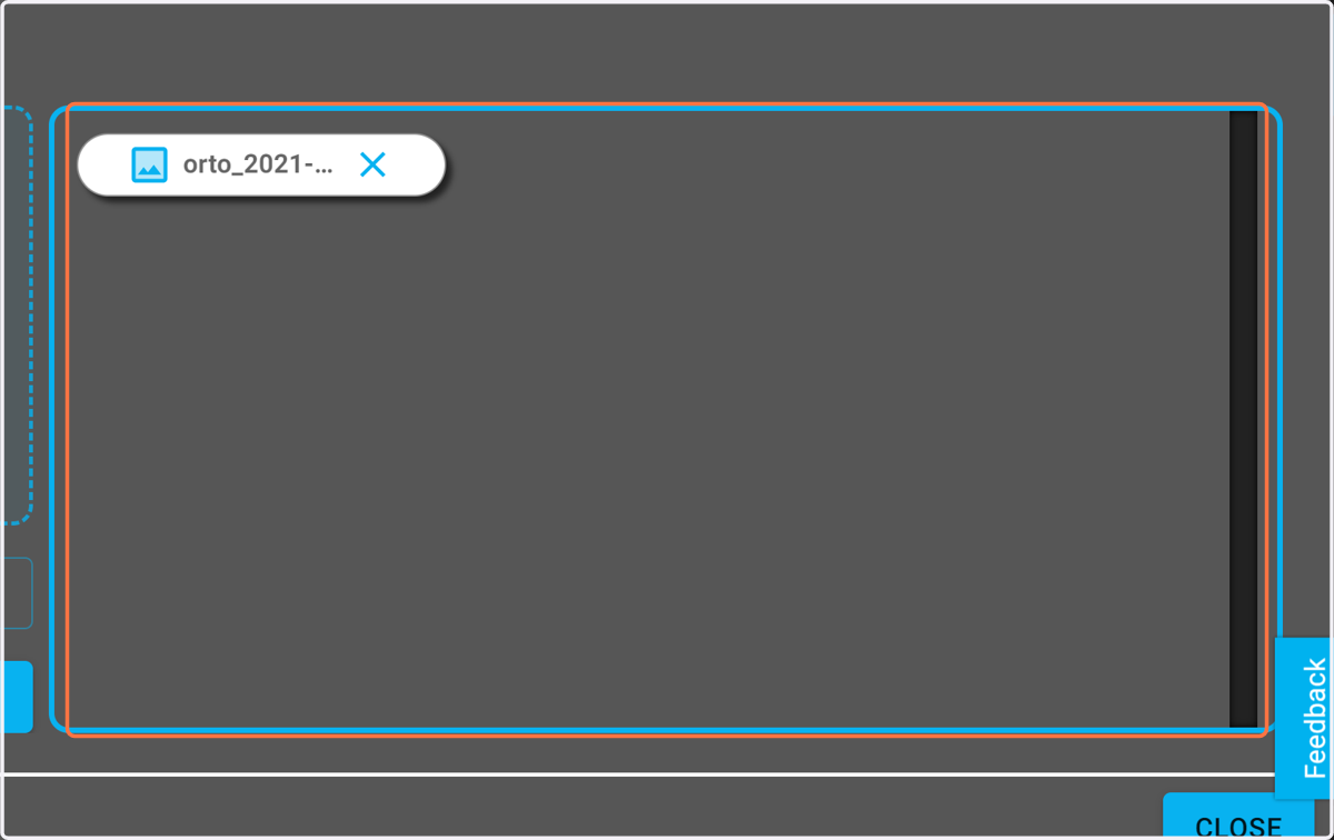 Once you have selected the appropriate file, it will appear in the list (example below).