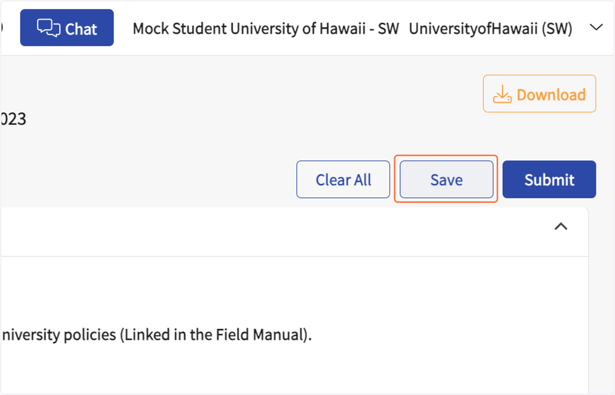 Click on Save (at the top).