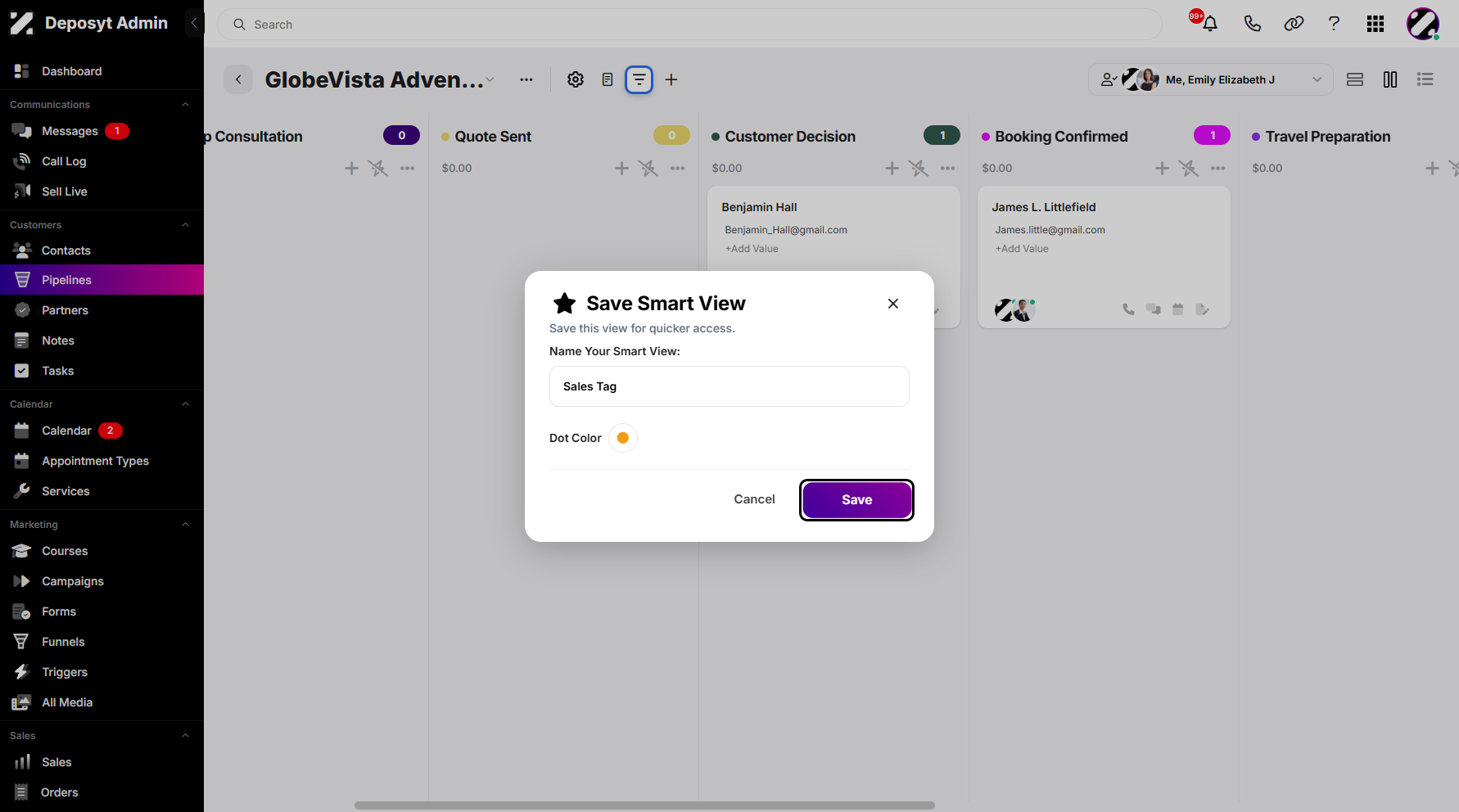 Step 10: After completing the setup, click ‘Save’ to apply your changes and exit.