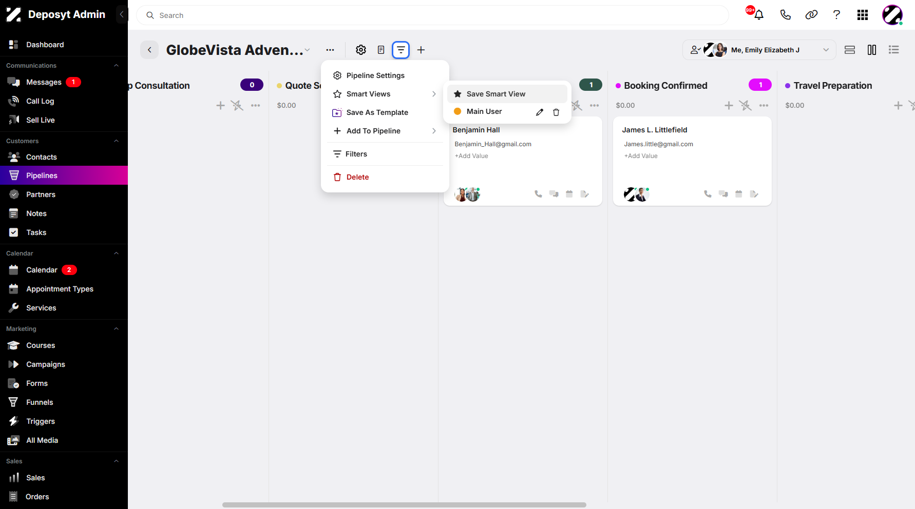 Step 8: Click on Save Smart View.