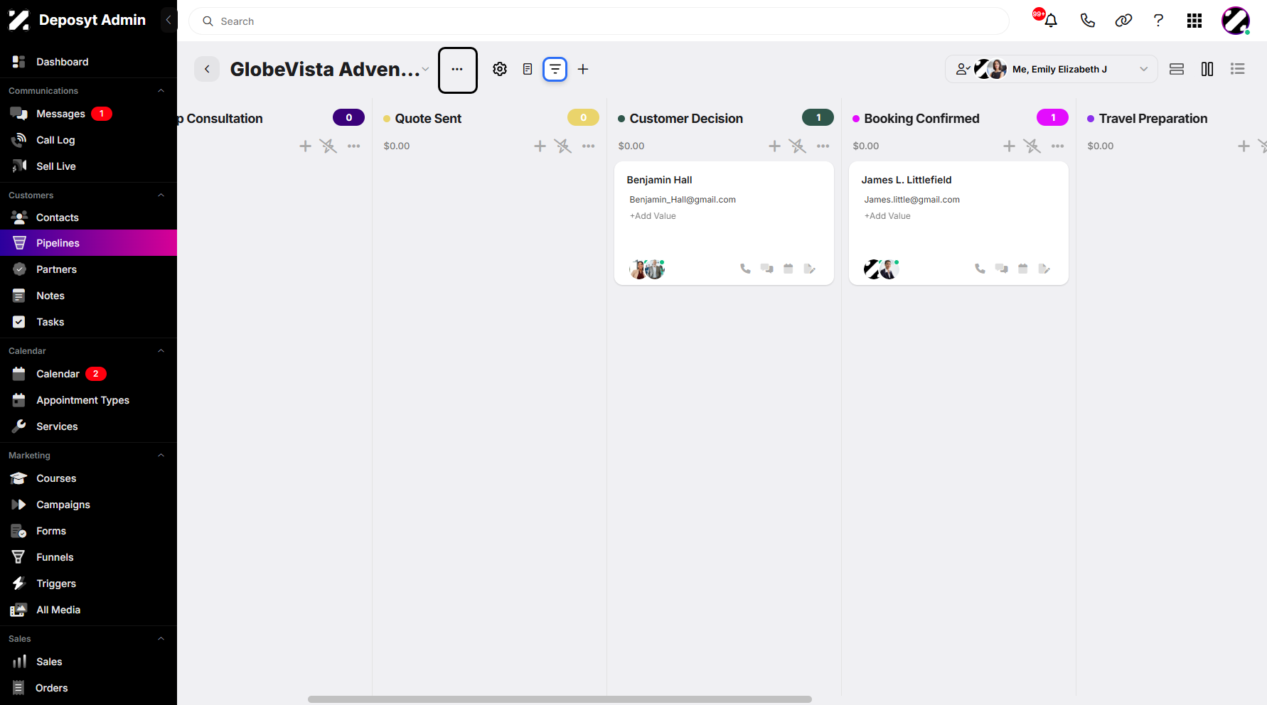 Step 6: Once the filter results are displayed, click the three-dot menu to proceed.