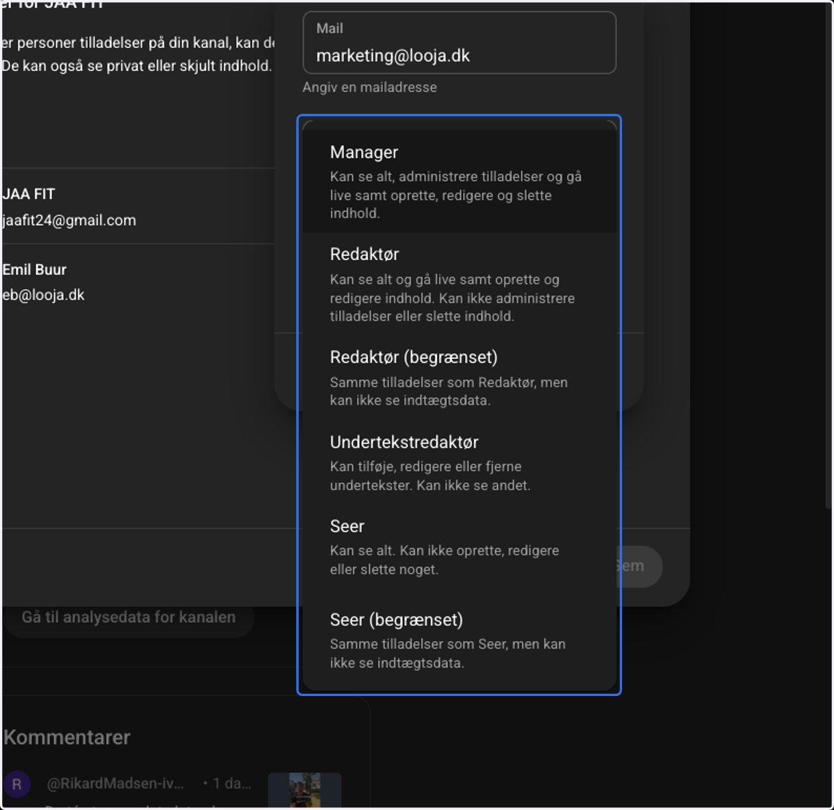 Select an option